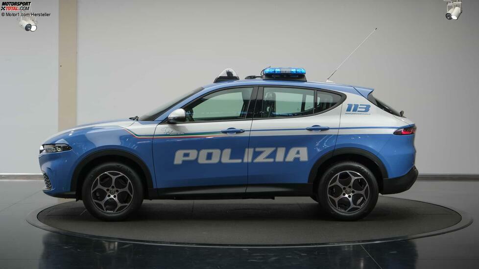 Alfa Romeo Tonale der Polizia di Stato