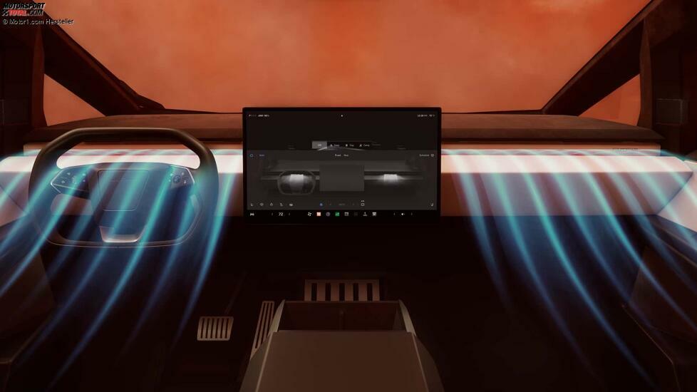 Tesla Cybertruck Innenraum