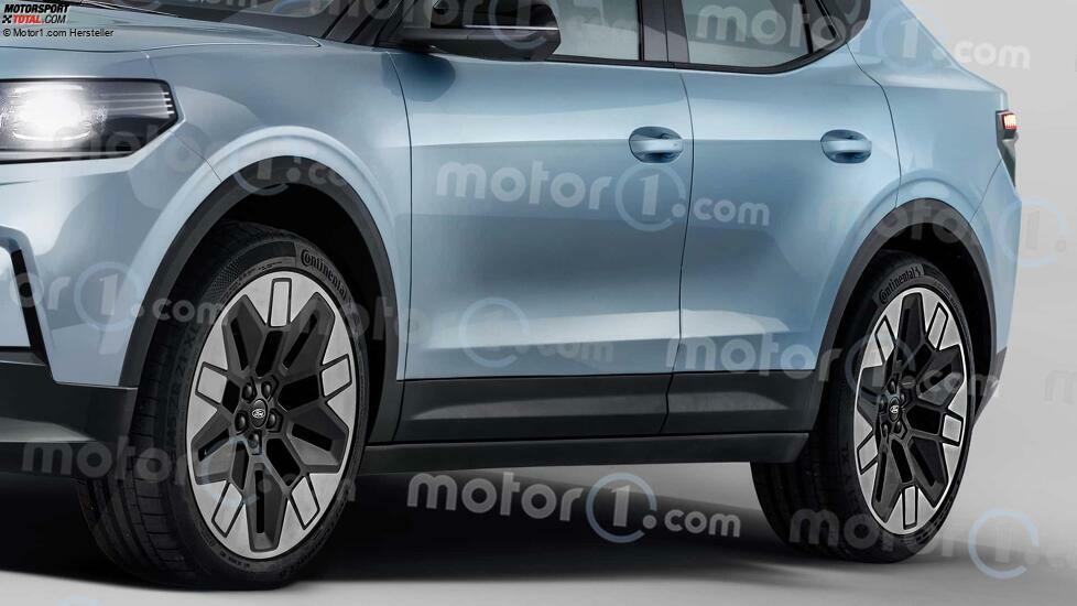 Ford Capri (2024), il render di Motor1.com