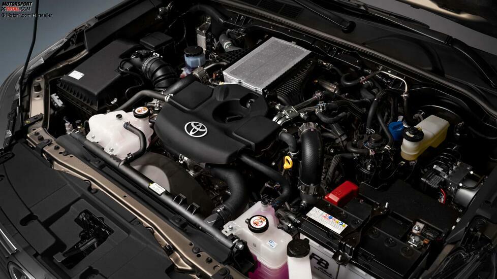 Toyota Hilux 2024 Mild Hybrid 48 V - Motore