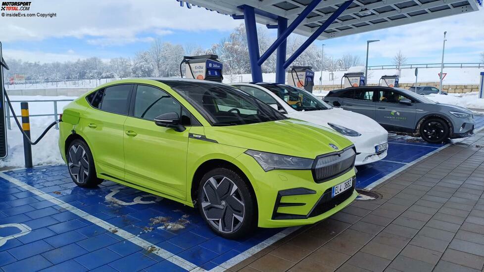 Skoda Enyaq Coupé RS (2024): Aufladen bei EnBW