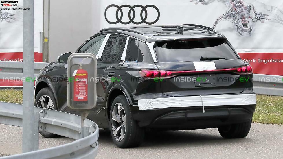 Audi Q6 e-tron (2024) und Audi Q6 e-tron Sportback (2024) Erlkönigfotos