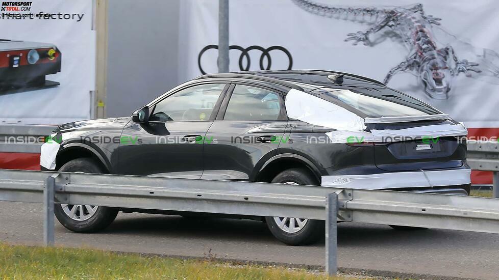 Audi Q6 e-tron (2024) und Audi Q6 e-tron Sportback (2024) Erlkönigfotos