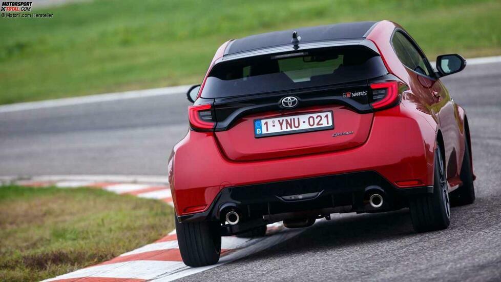 Toyota GR Yaris (2021): Fahraufnahmen auf der Rennstrecke