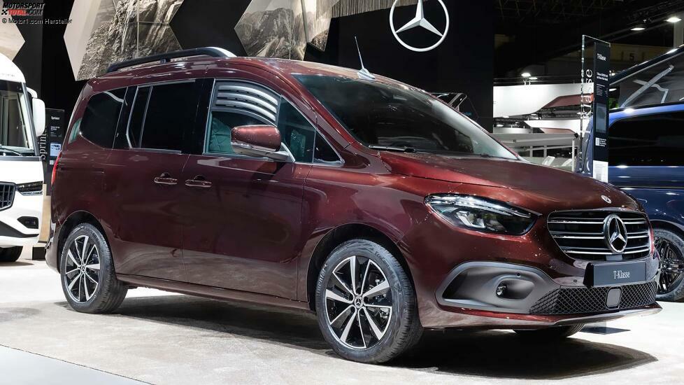 Mercedes T-Klasse mit Marco Polo Modul (2023) auf dem Caravan Salon Düsseldorf 2023