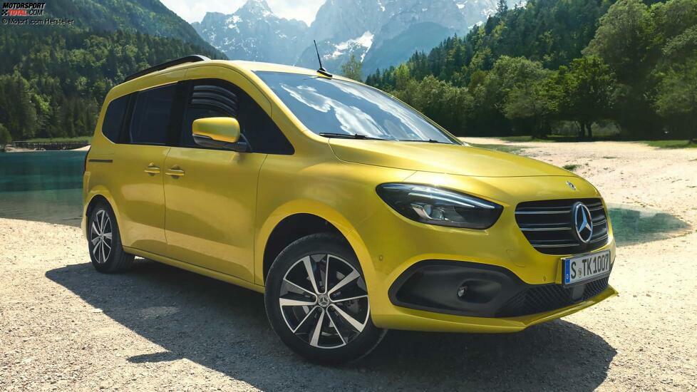 Mercedes T-Klasse mit Marco Polo Modul (2023) auf dem Caravan Salon Düsseldorf 2023