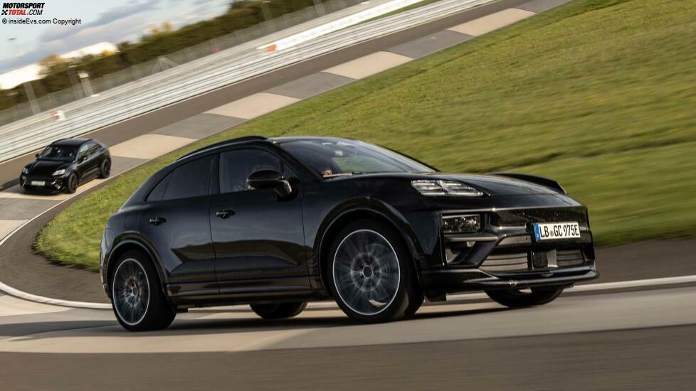 Porsche Macan (2024) auf der Rennstrecke
