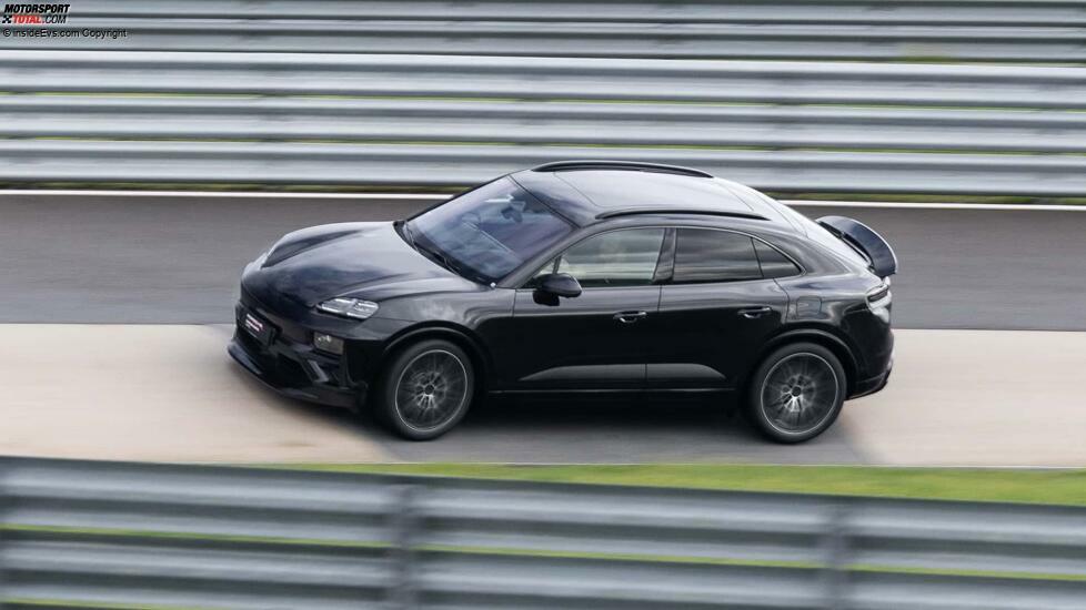Porsche Macan (2024) auf der Rennstrecke