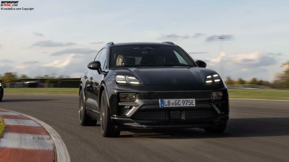 Porsche Macan (2024) auf der Rennstrecke
