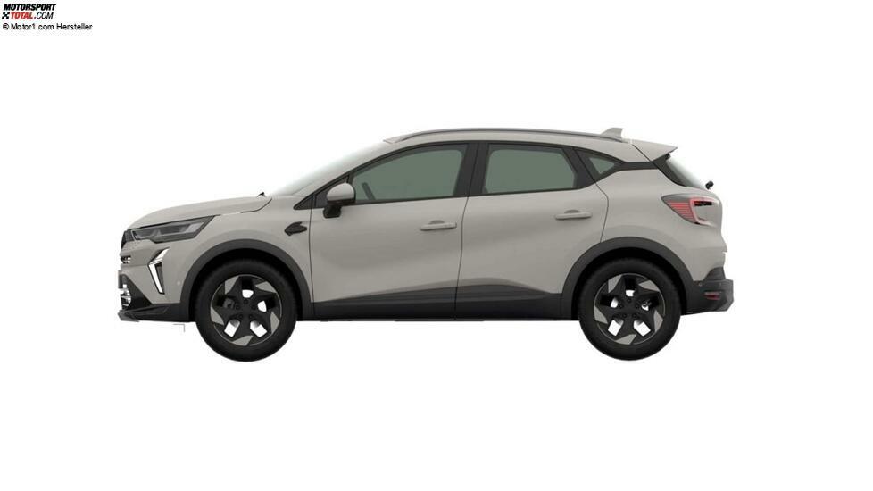 Fotos des Renault Captur 2024 aus dem Patentamt