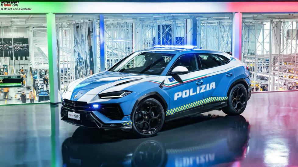 Lamborghini Urus Performante der Polizia di Stato