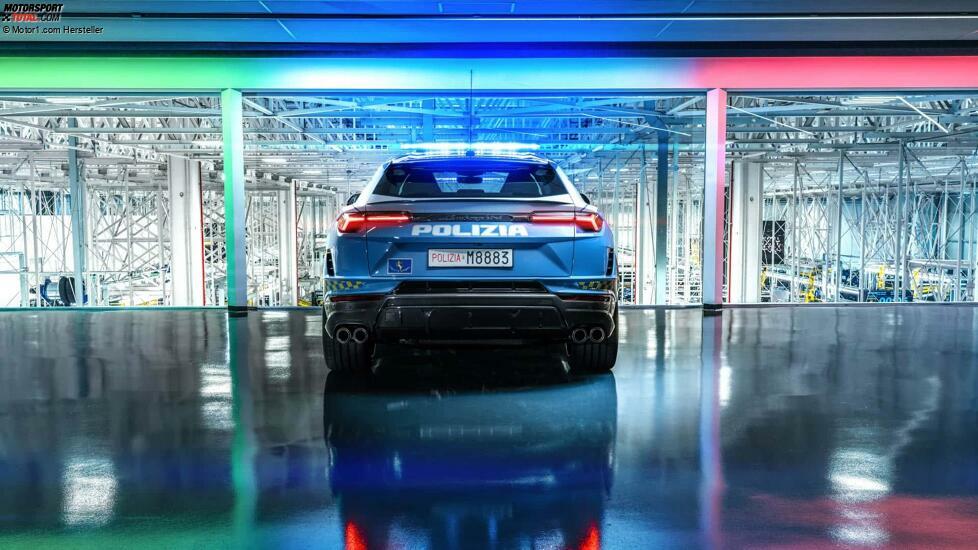 Lamborghini Urus Performante der Polizia di Stato