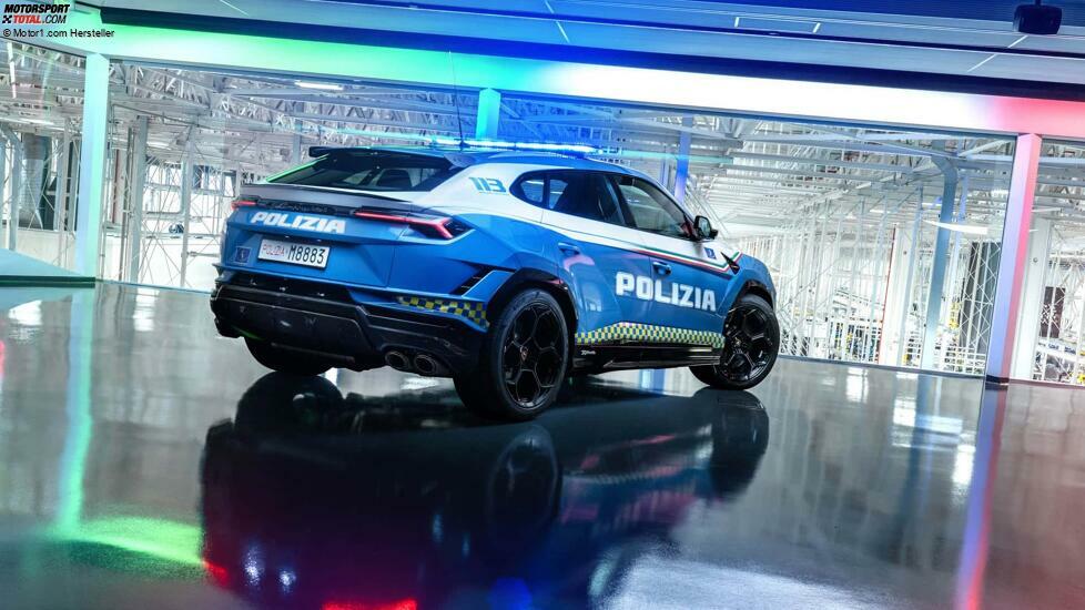 Lamborghini Urus Performante der Polizia di Stato