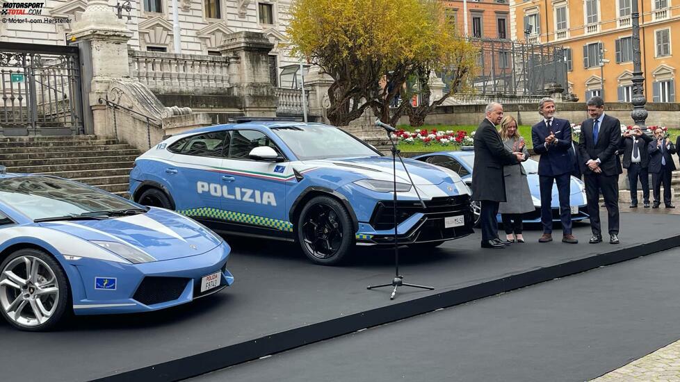 Lamborghini Urus Performante der Polizia di Stato