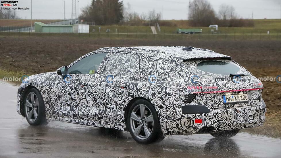 Audi A7 Avant Erlkönigfotos, Dezember 2023