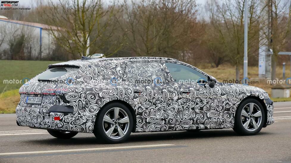 Audi A7 Avant Erlkönigfotos, Dezember 2023