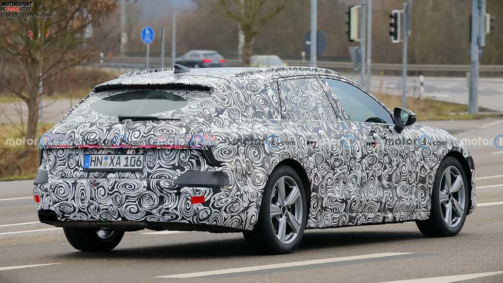 Audi A7 Avant Erlkönigfotos, Dezember 2023