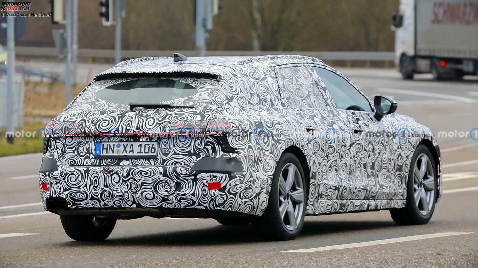 Audi A7 Avant Erlkönigfotos, Dezember 2023