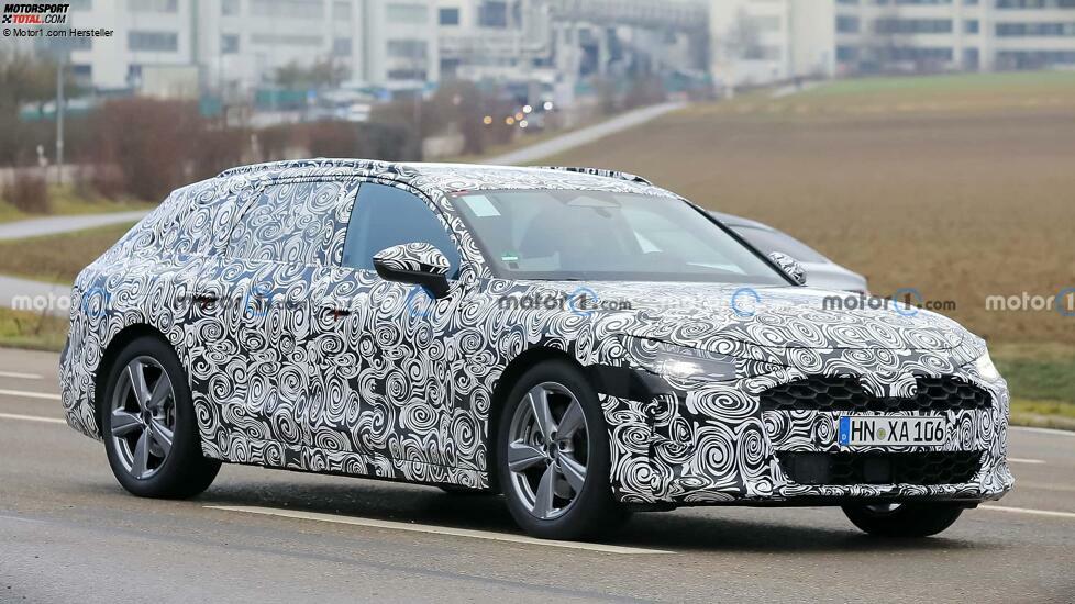 Audi A7 Avant Erlkönigfotos, Dezember 2023