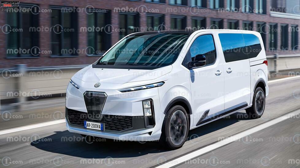 Alfa Romeo Romeo Autotutto (2024) als Rendering von Motor1.com