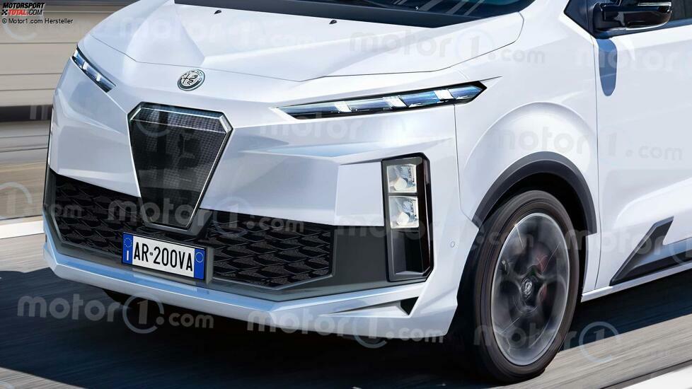 Alfa Romeo Romeo Autotutto (2024) als Rendering von Motor1.com