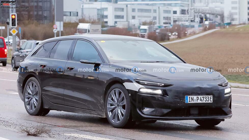 Audi A6 e-tron Avant als Erlkönig