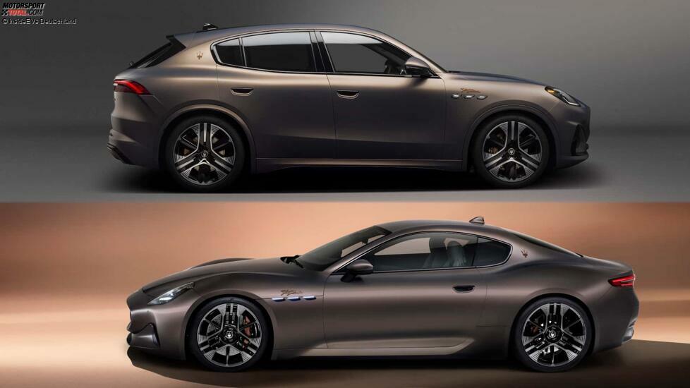 Maserati Grecale und GranTurismo (Collage)