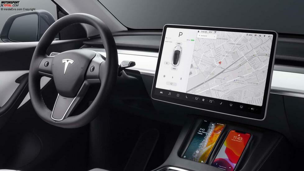 Tesla Model Y (2023): Das Cockpit