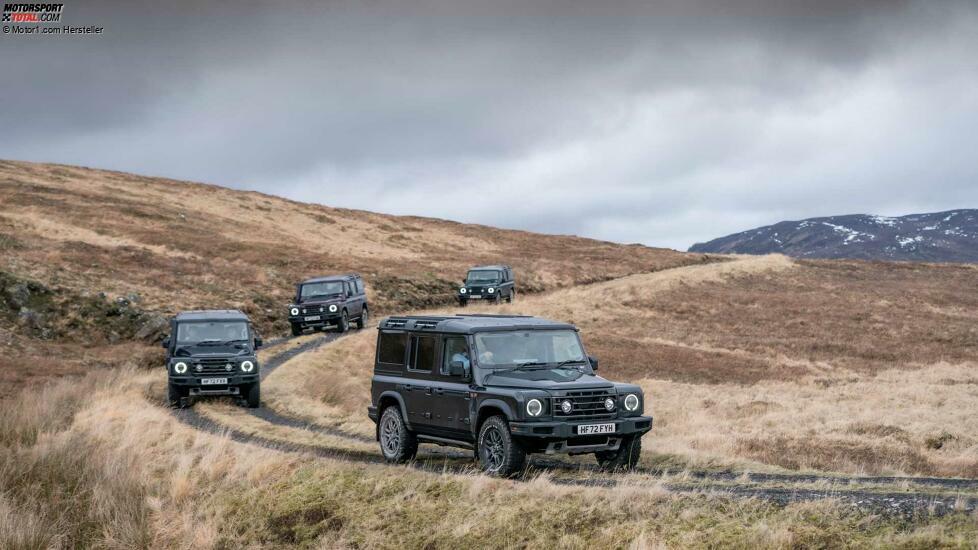 Ineos Grenadier: der 4x4-Test auf OLD-Art