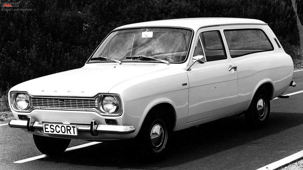 Den Ford Escort Kombi gab es lange ausschließlich als Dreitürer