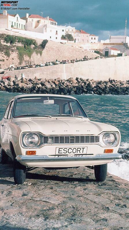 Herzlichen Glückwunsch zum 50. Geburtstag, Ford Escort! Frühe Modelle erkennt man übrigens am Chromgrill