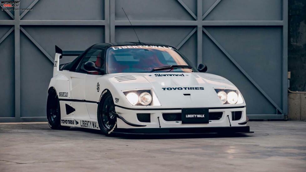 Mazda Autozam AZ-1 Ferrari F40 Bausatz von Liberty Walk