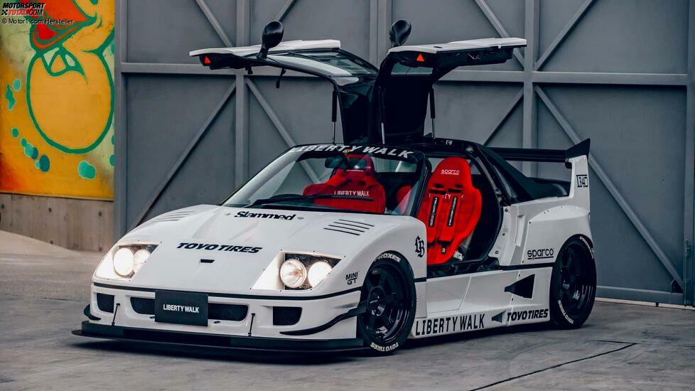 Mazda Autozam AZ-1 Ferrari F40 Bausatz von Liberty Walk