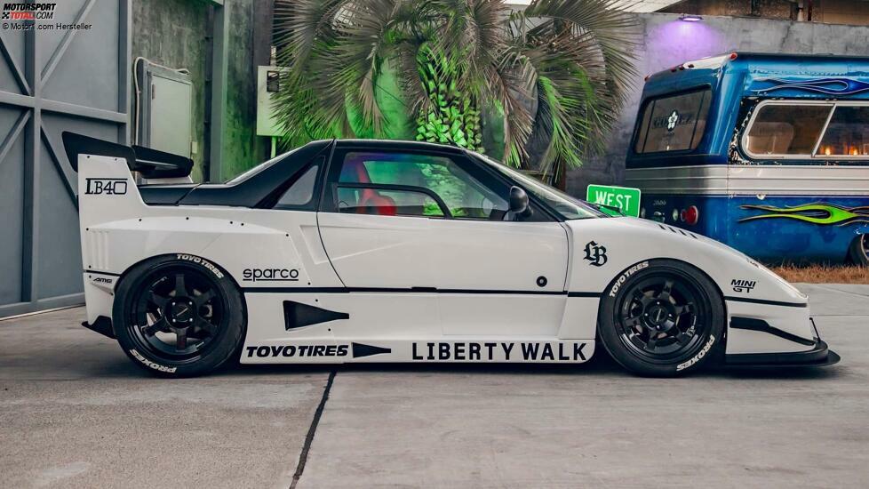 Mazda Autozam AZ-1 Ferrari F40 Bausatz von Liberty Walk