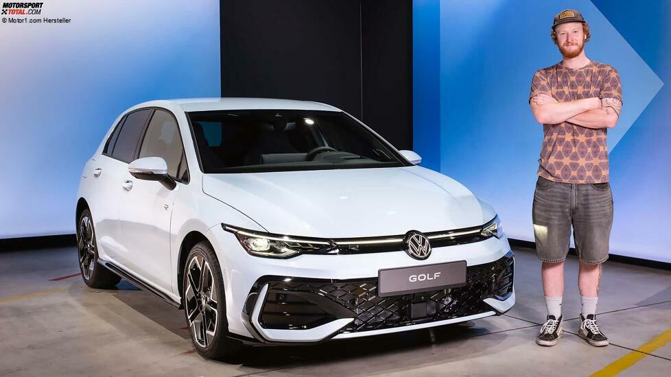 VW Golf (2024) in der ersten Sitzprobe