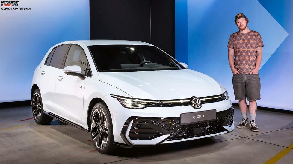 VW Golf (2024) in der ersten Sitzprobe