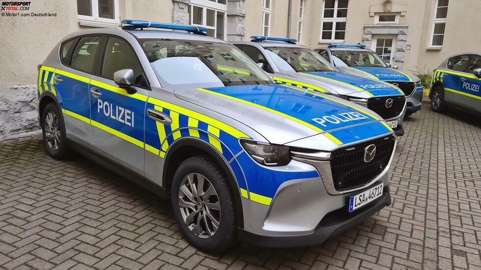 Mazda CX-60 fÃ¼r die Landespolizei Sachsen-Anhalt