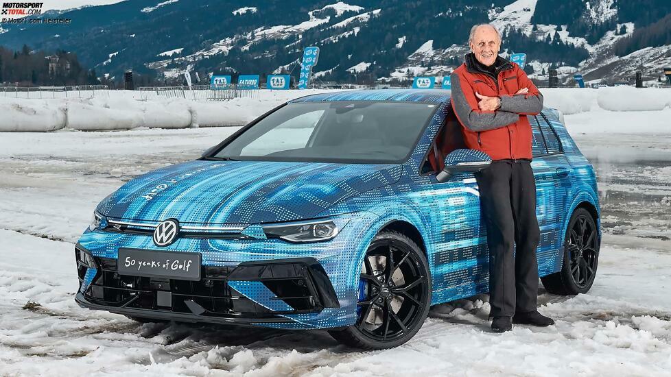 VW Golf R (2024) beim Ice Race in Zell am See 2024