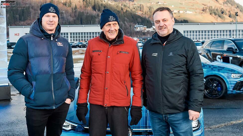 VW Golf R (2024) beim Ice Race in Zell am See 2024