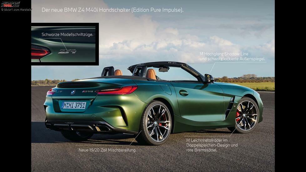 BMW Z4 Edition Pure Impulse (2024)