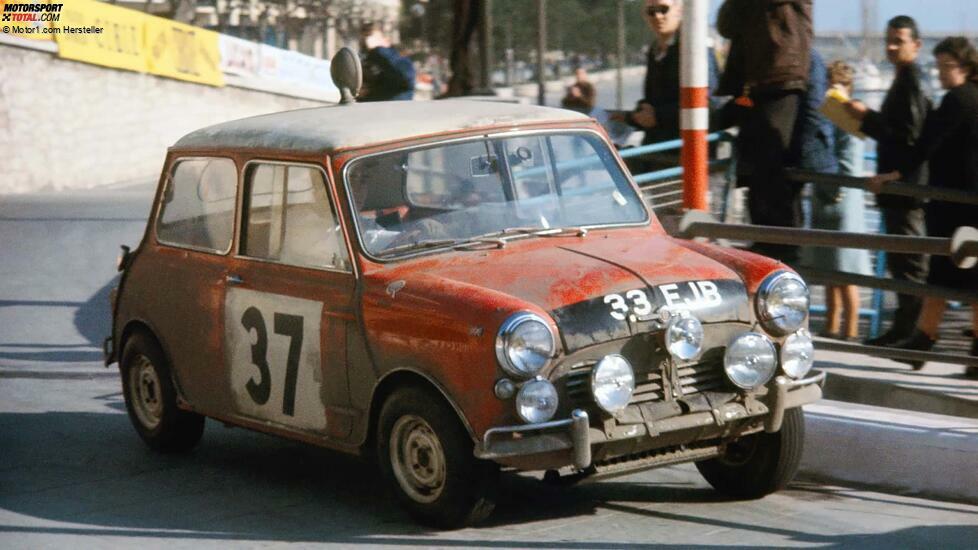 60 Jahre erster Sieg von Mini bei der Rallye Monte-Carlo