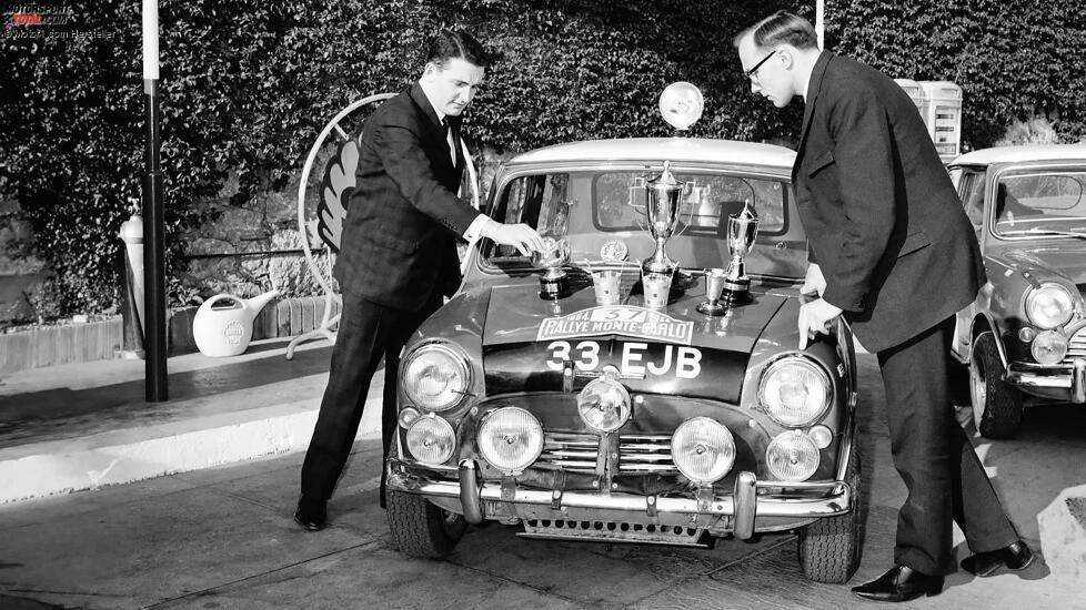 60 Jahre erster Sieg von Mini bei der Rallye Monte-Carlo