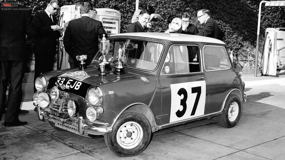 60 Jahre erster Sieg von Mini bei der Rallye Monte-Carlo