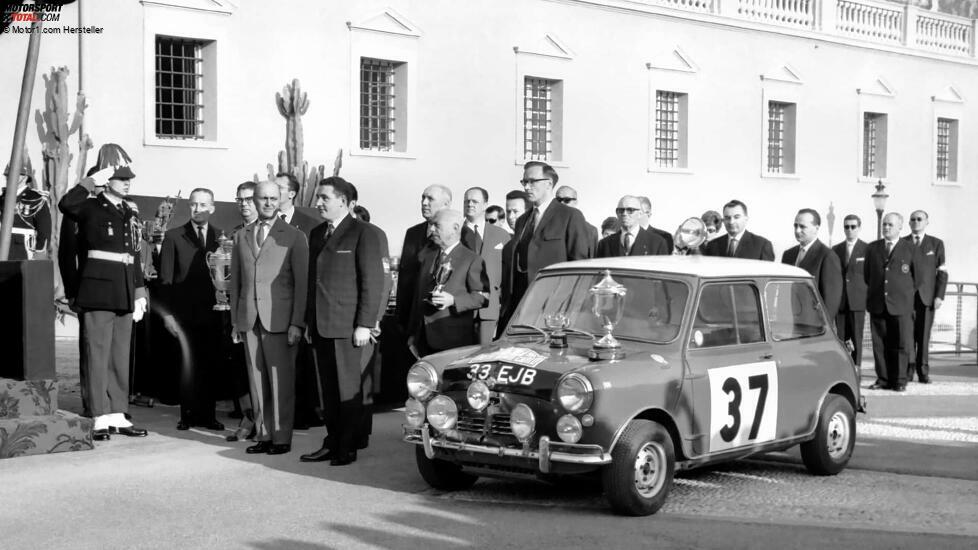 60 Jahre erster Sieg von Mini bei der Rallye Monte-Carlo