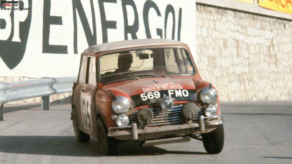 60 Jahre erster Sieg von Mini bei der Rallye Monte-Carlo