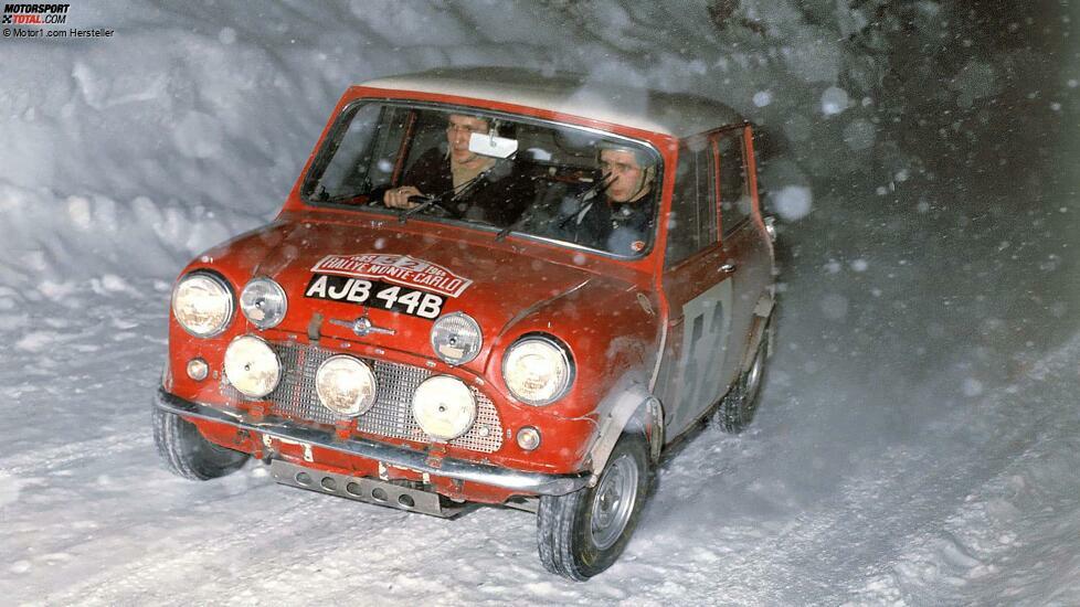 60 Jahre erster Sieg von Mini bei der Rallye Monte-Carlo