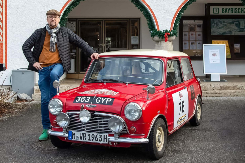 Vor 60 Jahren siegte erstmals ein Mini bei der Rallye Monte Carlo: Wir begeben uns hinter dem Lenkrad auf eine winterliche Zeitreise