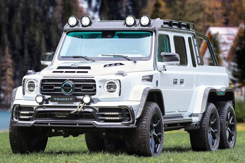 Achtung: Die Interieur-Bilder dieses umgebauten Mercedes-AMG G 63 können wahrscheinlich Augenkrebs auslösen ...