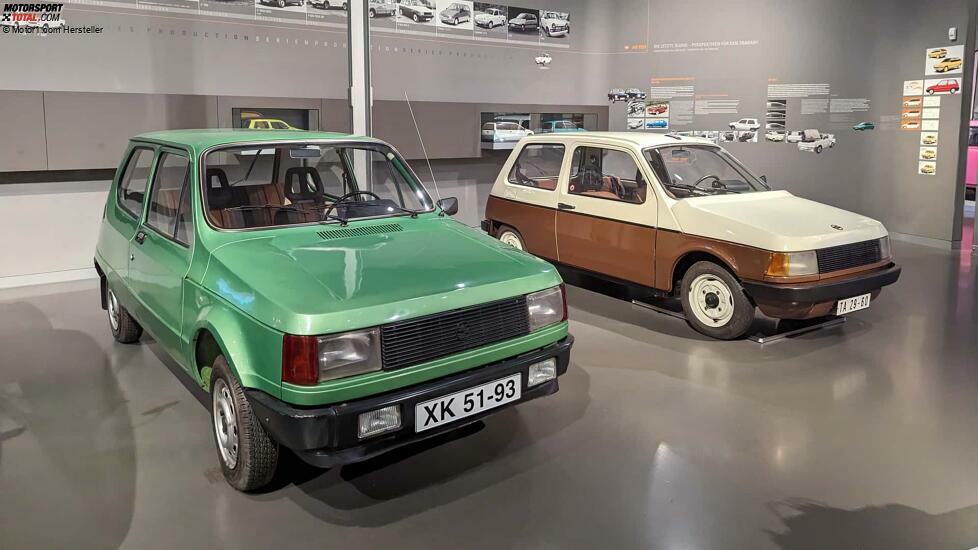 Trabant-Nachfolgekonzepte im August Horch Museum Zwickau