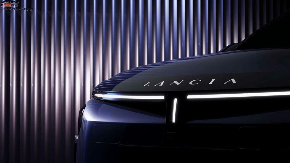 Lancia Ypsilon (2024): Teaserbild der Front